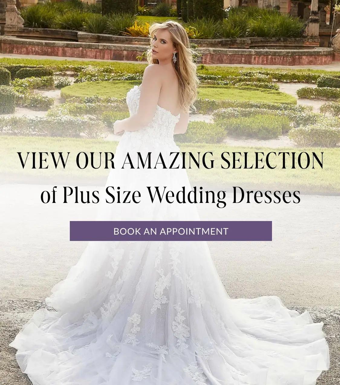 Plus size wedding dresses at Bridal Novias Boutique
