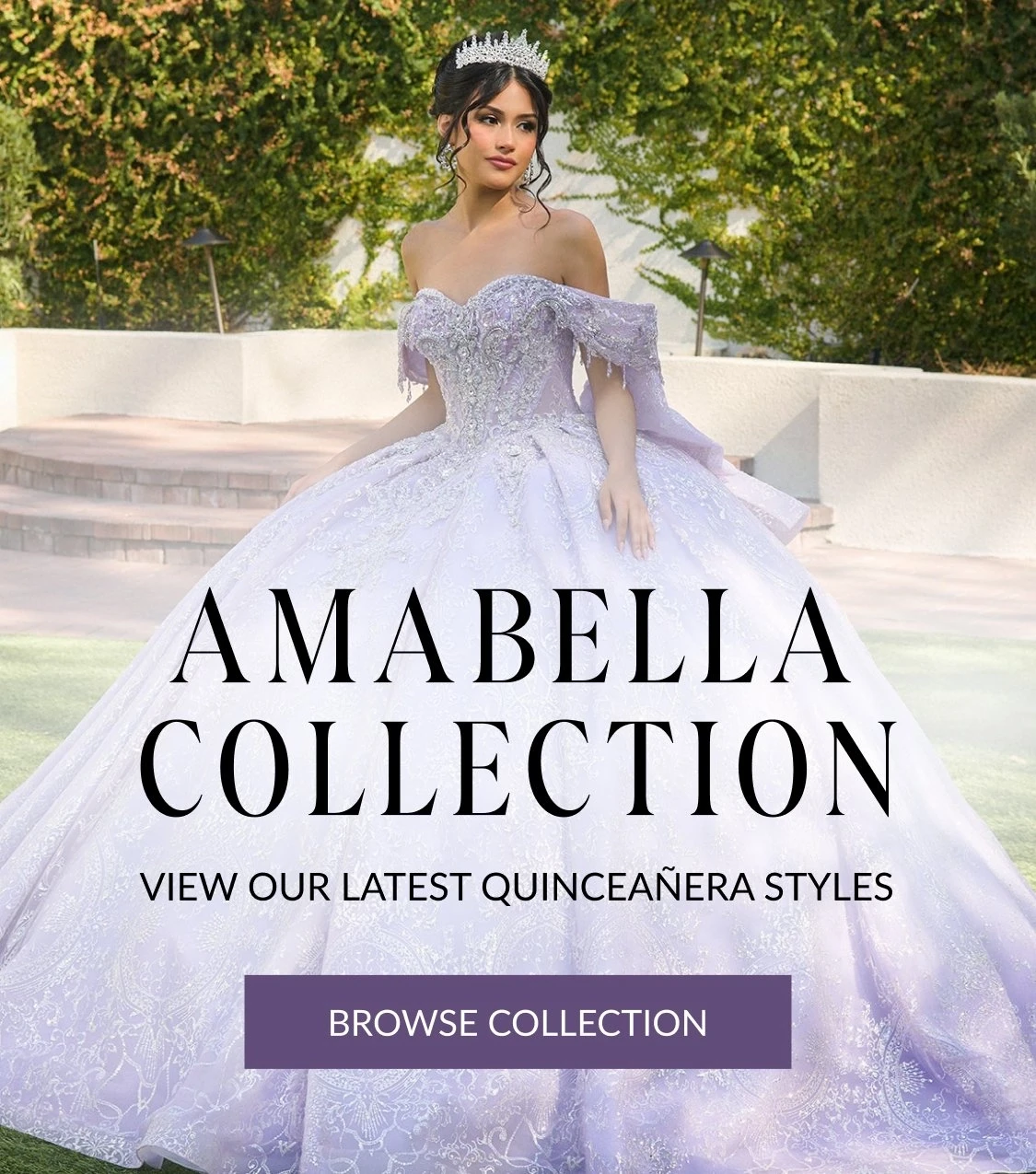 Amabella Quinceañera Mobile Banner