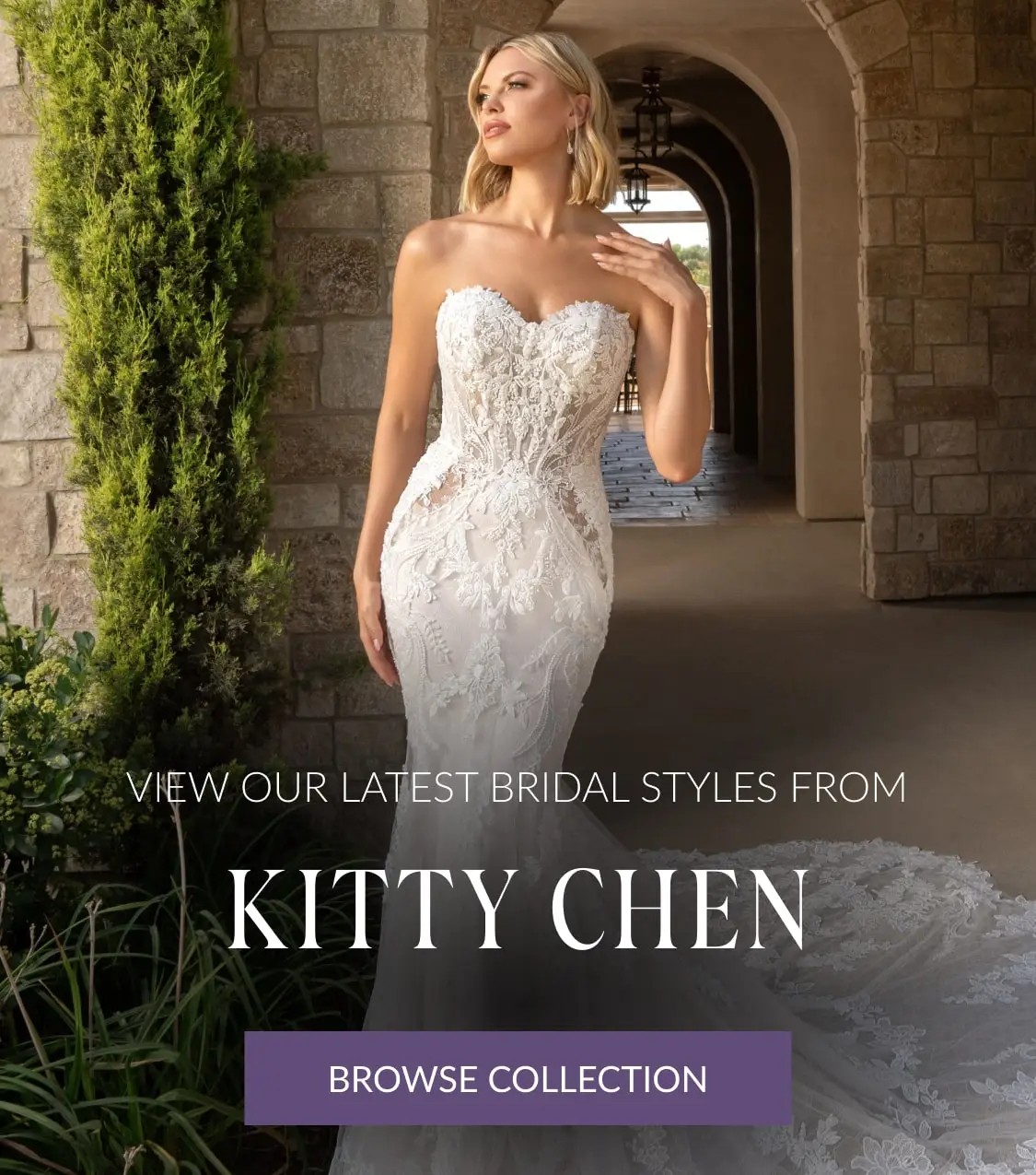 Kitty Chen at Bridal Novias in Texas