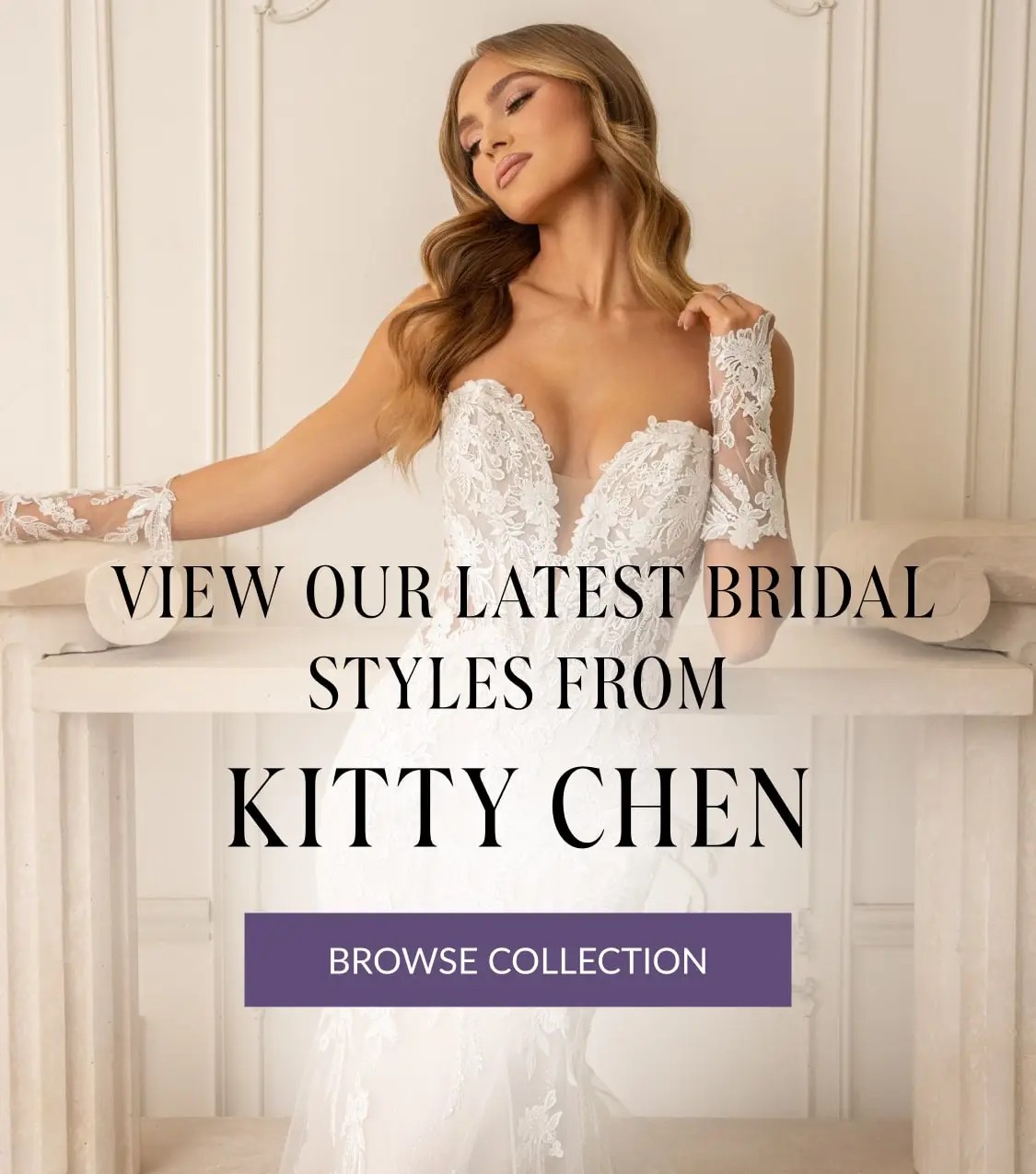 Kitty Chen at Bridal Novias in Texas