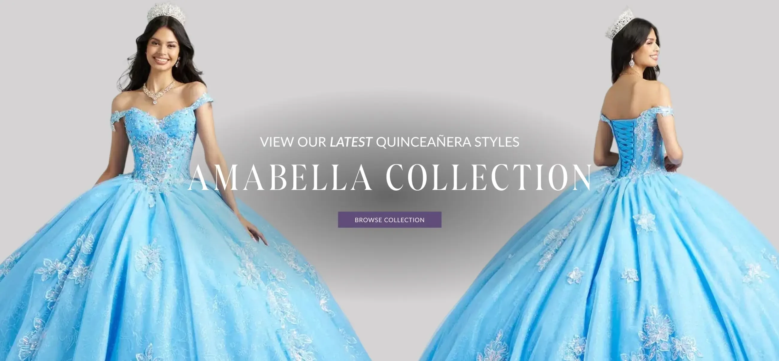 Amabella Quinceanera collection at Bridal Novias