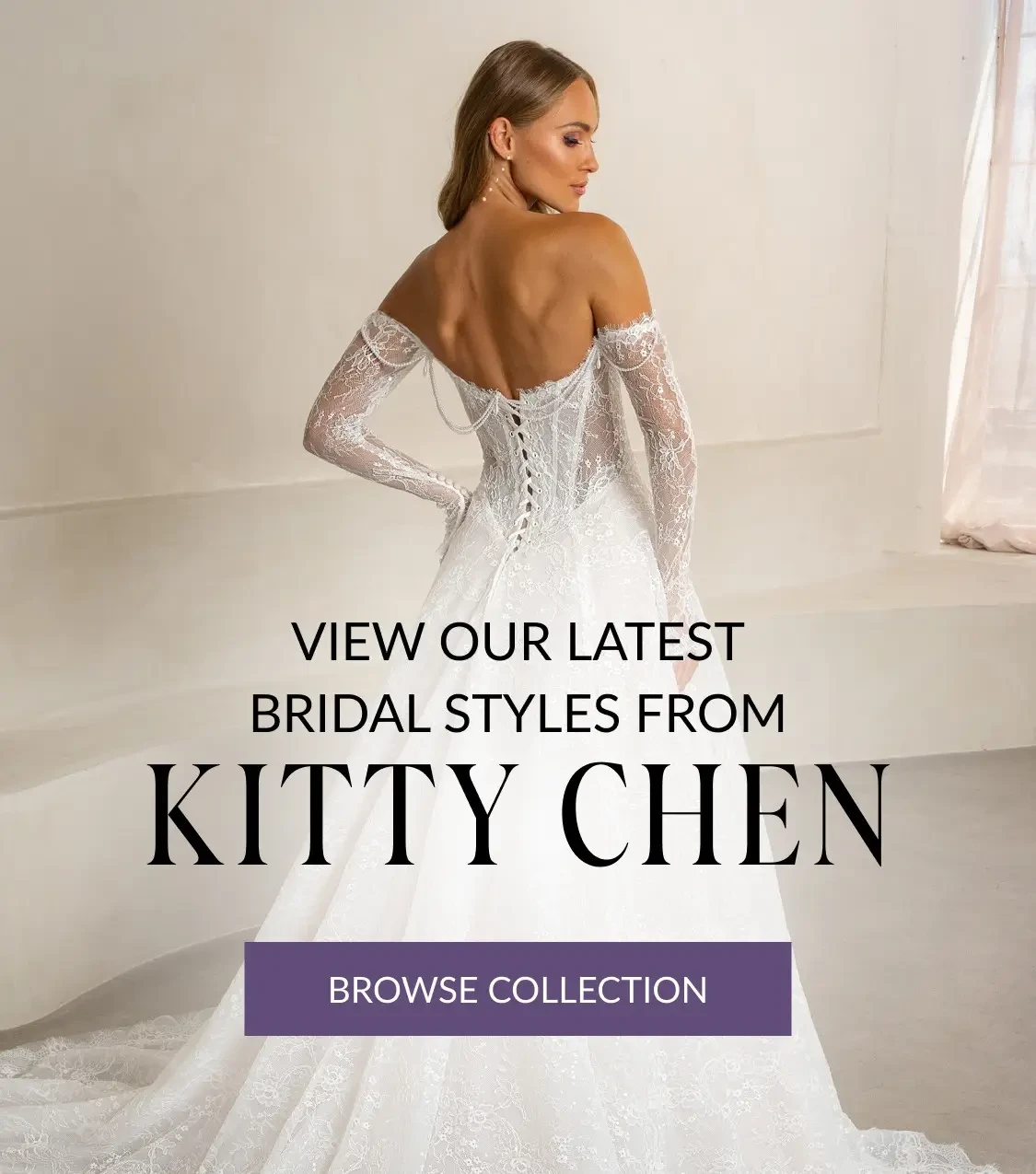 Kitty Chen at Bridal Novias in Texas