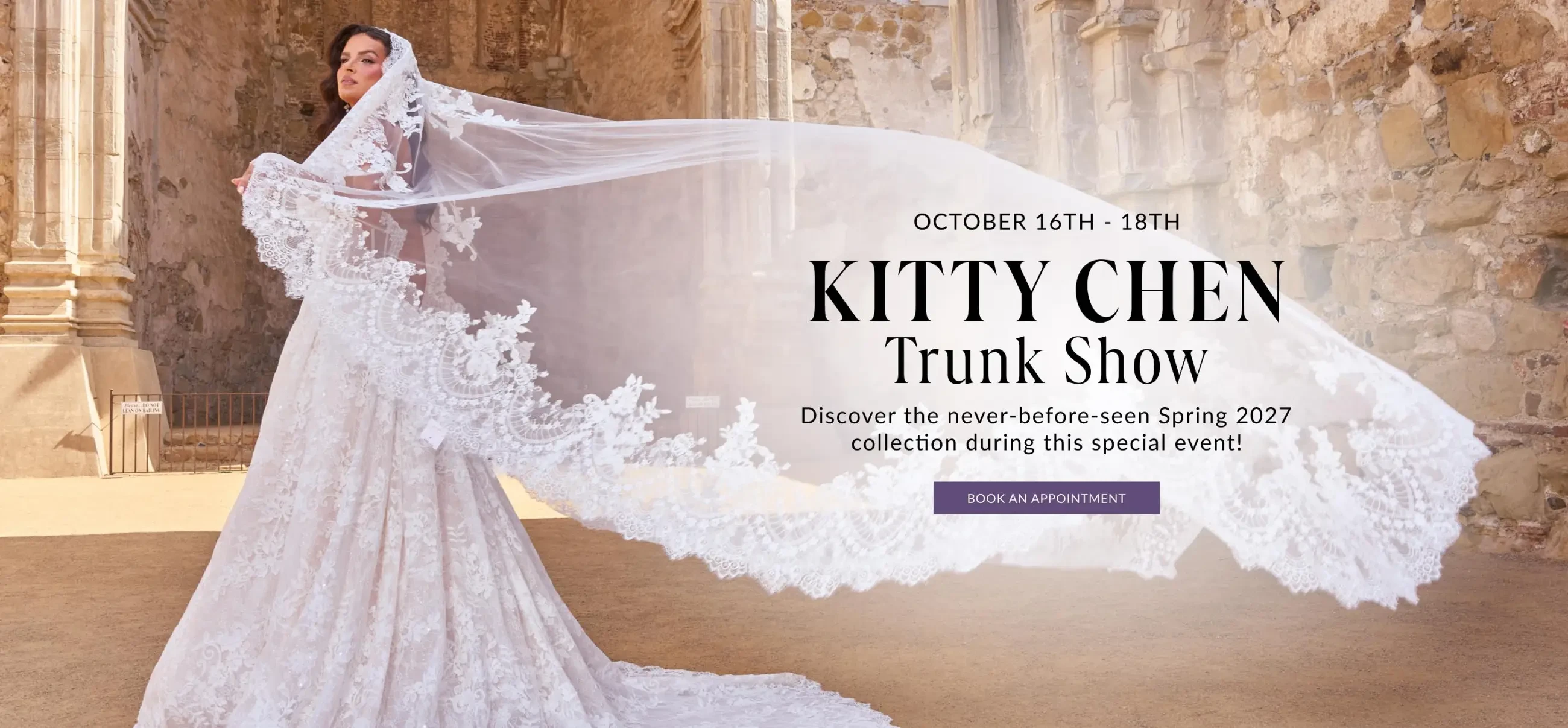Kitty Chen at Bridal Novias in Texas