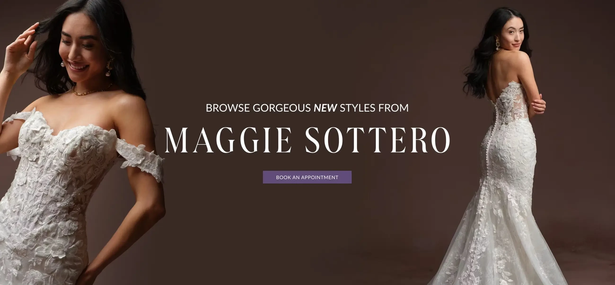 maggie sottero wedding dresses at Bridal Novias in Texas