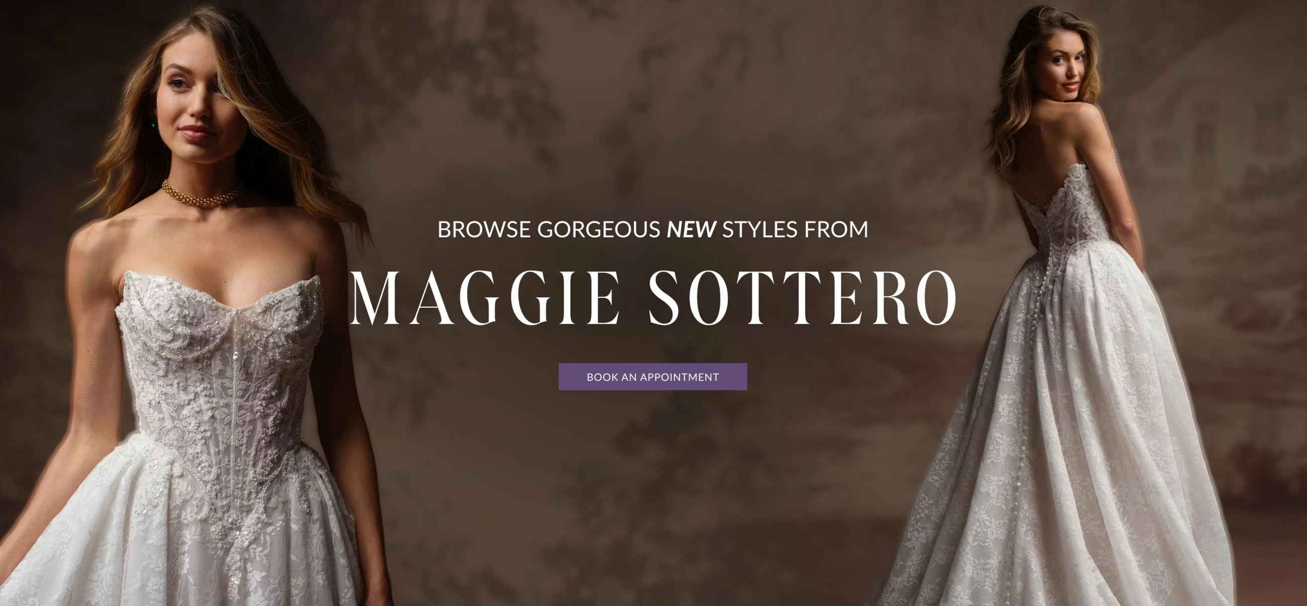 Maggie Sottero Desktop Banner