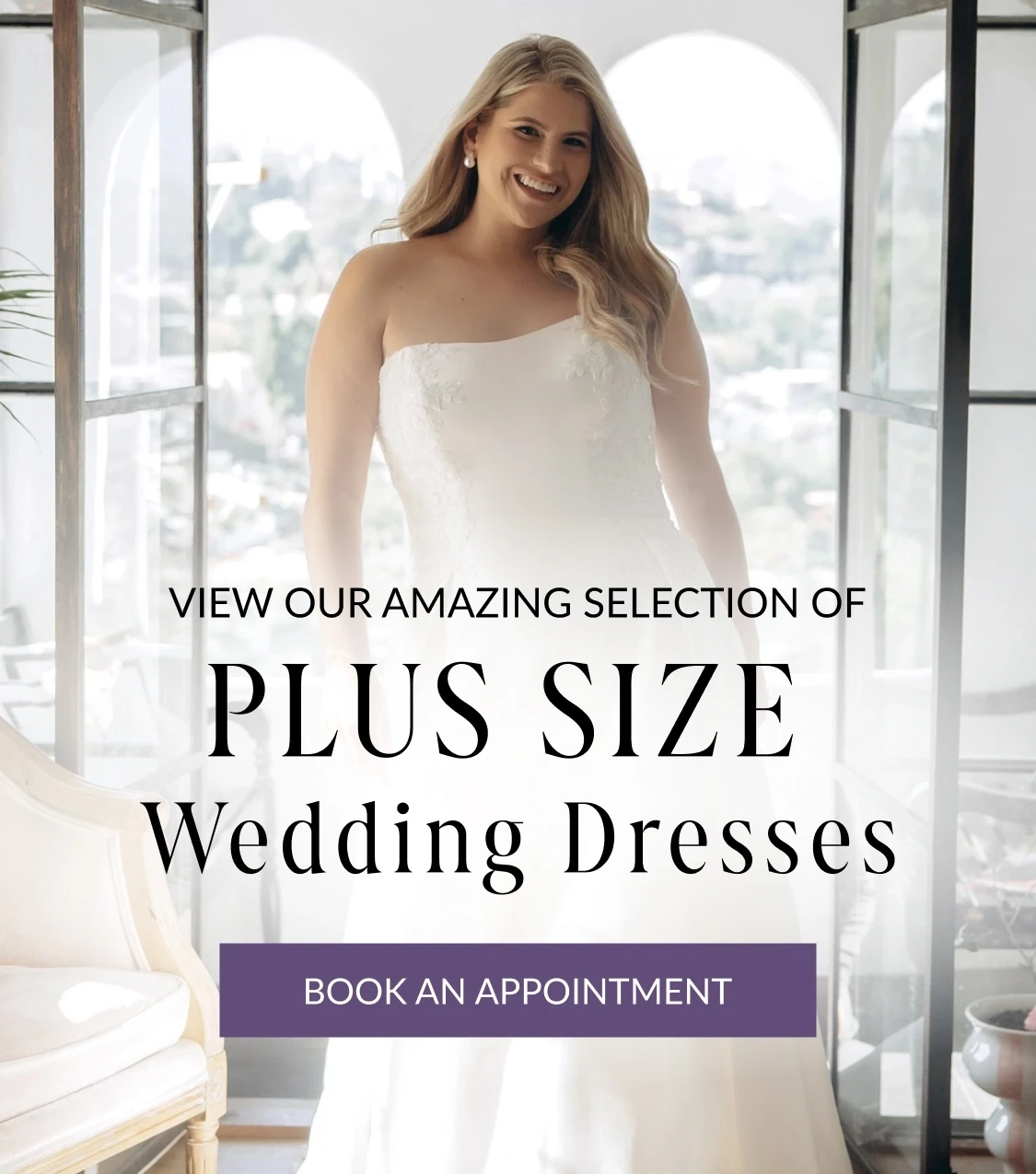 Plus Size Wedding Dresses Mobile Banner